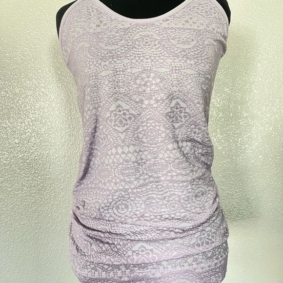 Athleta Eagle Pose Racerback Tank Lilac Purple Size medium - Picture 1 of 7